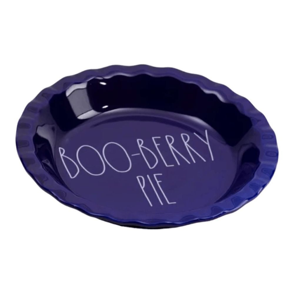 Rae Dunn Boo-Berry Pie Plate - 10.75"